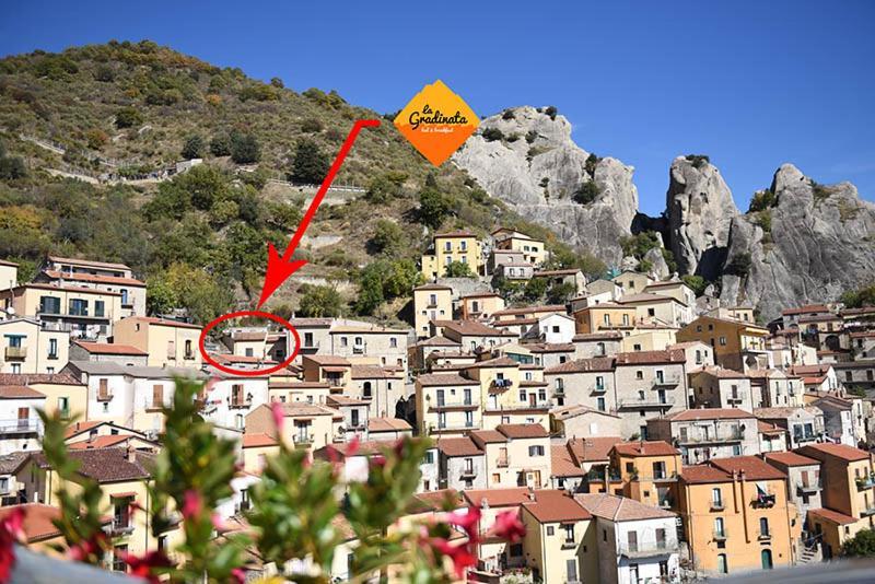 La Gradinata B&B คาสเตลเมซซาโน ภายนอก รูปภาพ